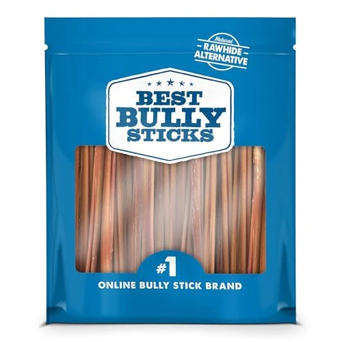 Exclusive Bully Sticks 6 Inch Bully Sticks for Dogs Outstanding