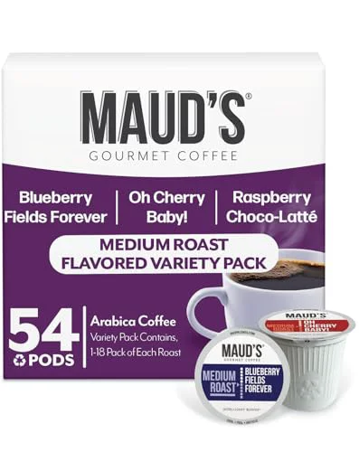 Casual Blueberry Cherry Raspberry Chocolate Flavored Pods Bundle 54 Count Fashionable