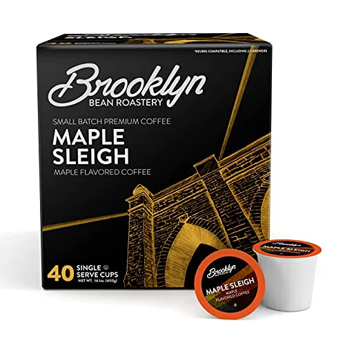 Unique Maple Sleigh Gourmet Coffee Pods 40 Count Superior