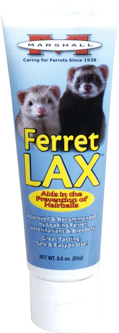 Practical Marshall Pet Products Ferret Lax Hairball Obstruction Remedy 3-oz Proven