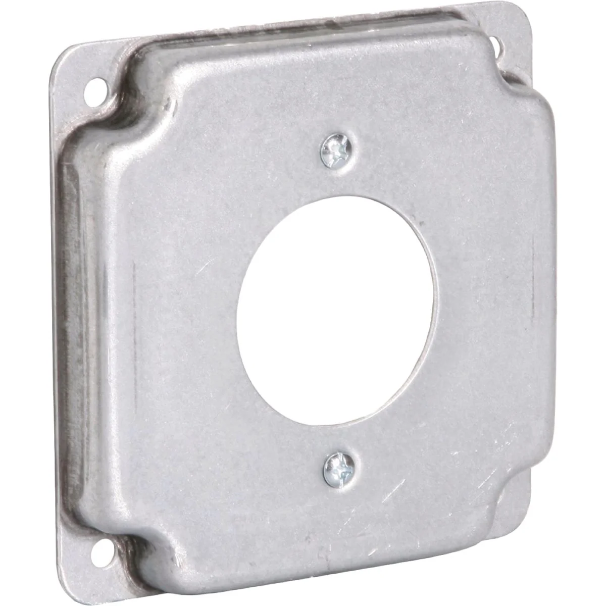 High-Grade Raco 1.719 In. Dia. Receptacle 4 In. x 4 In. Square Device Cover Contemporary