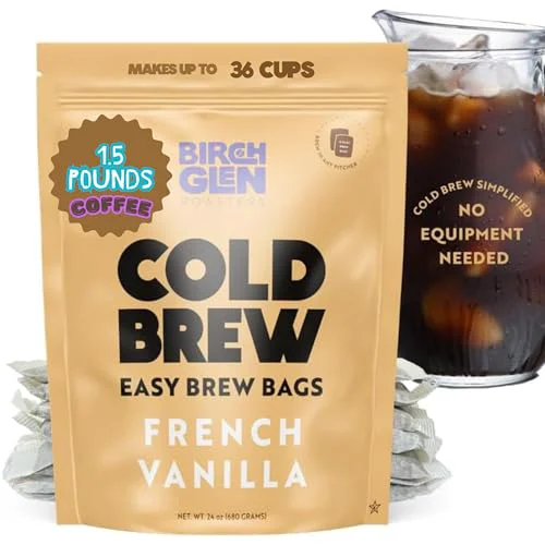 Solid Cold Brew Coffee Bags 24 Ounce Convenient
