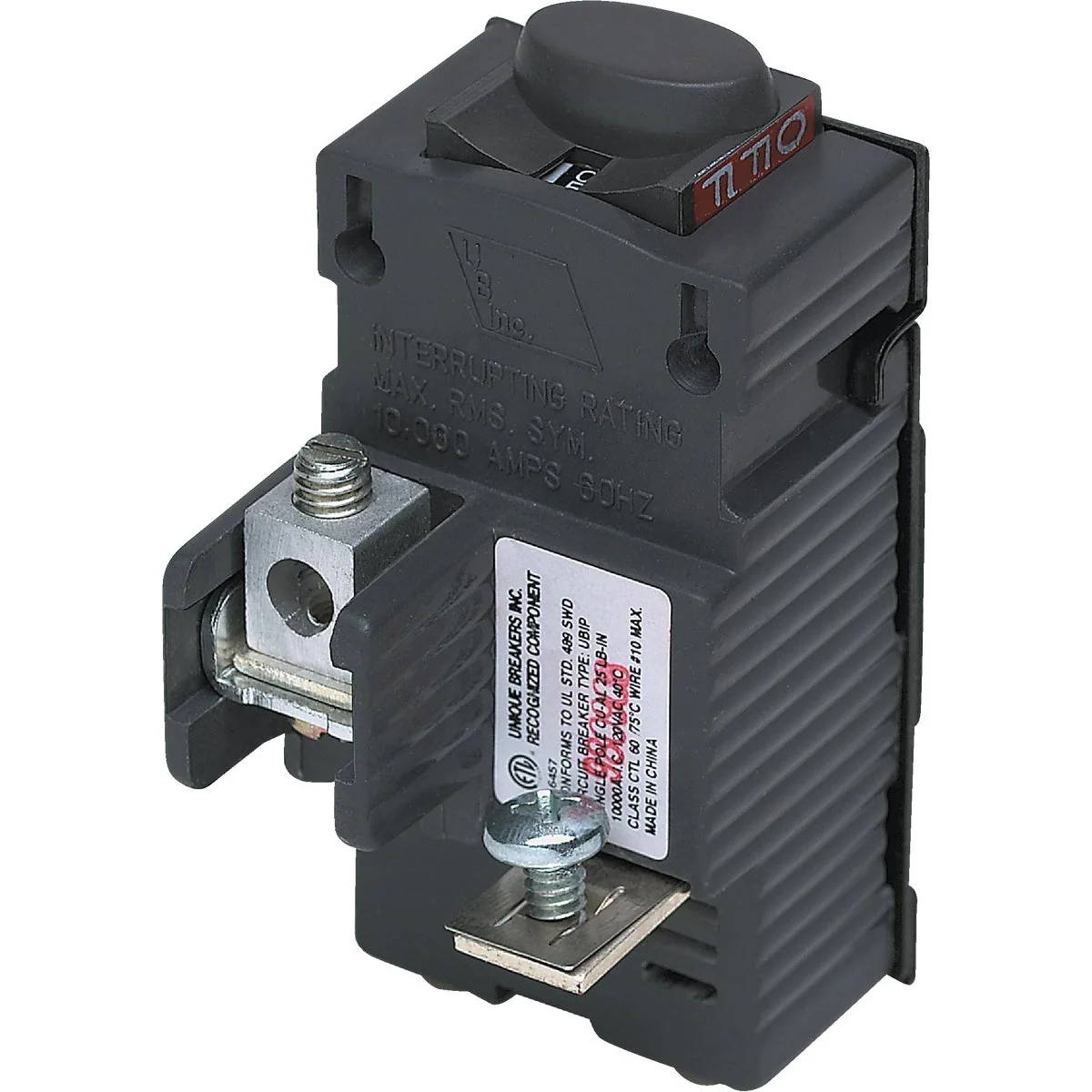 Fine Crafted Connecticut Electric 15A Single-Pole Standard Trip Packaged Circuit Breaker For Pushmatic Professional