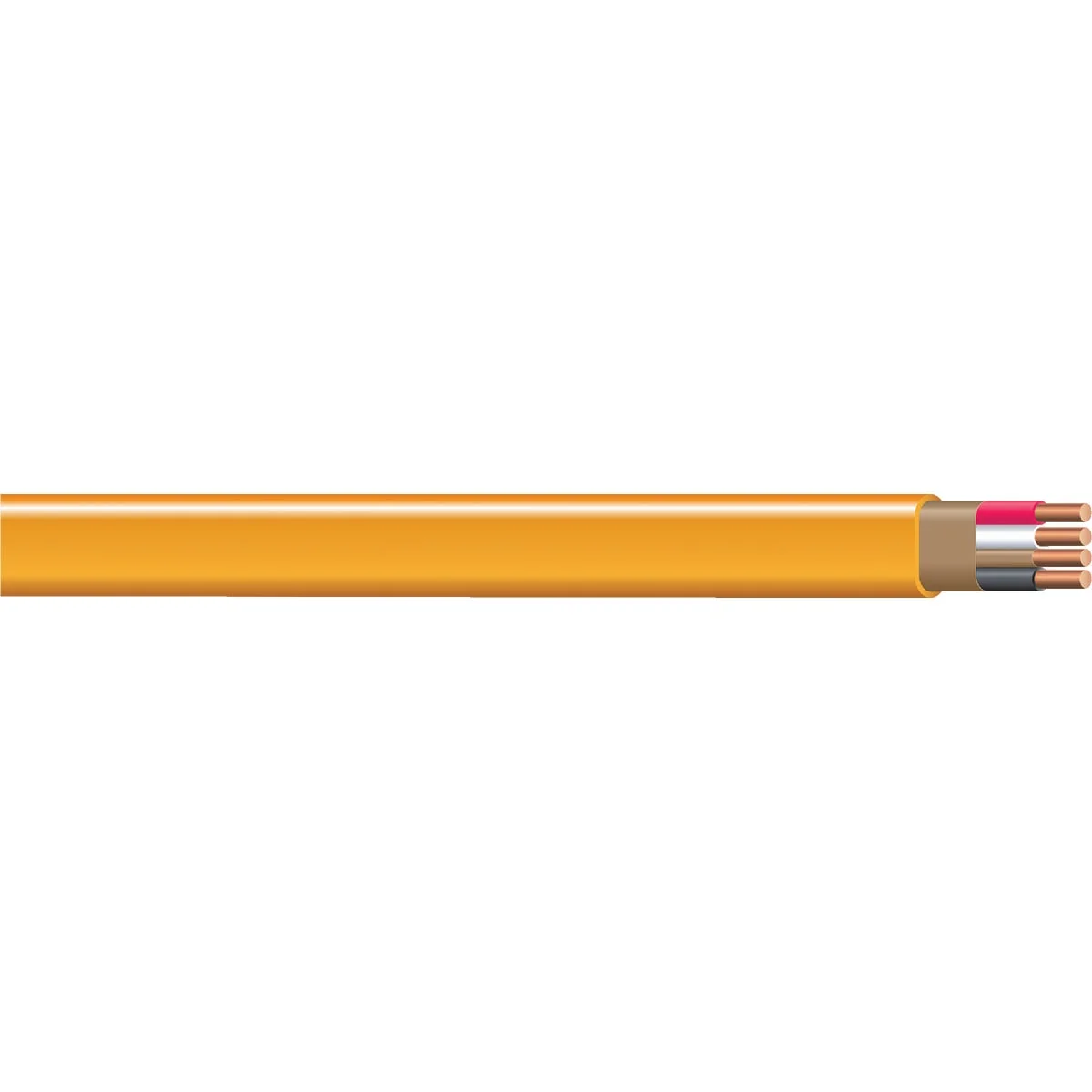 Safe Romex 1000 Ft. 10-3 Solid Orange NMW G Electrical Wire Trusted