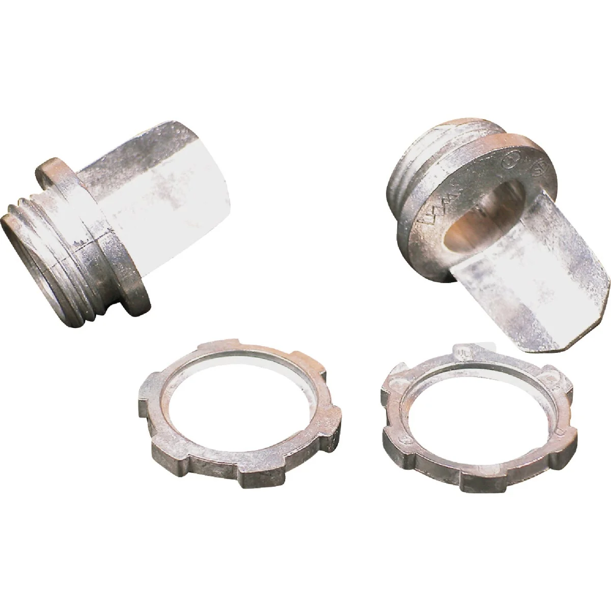 Environmentally Friendly Wiremold Metallic 1 2 In. Galvanized Steel Connector 2-Pack Certified