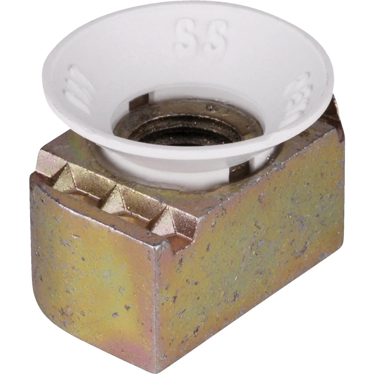 Original Design Superstrut 1 4 In. Nylon Cone Case Hardened Steel Nut Channel Nut Next-Generation