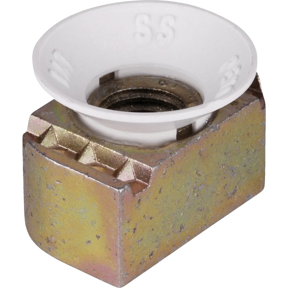 Modern Superstrut 3 8 In. Nylon Cone Case Hardened Steel Nut Channel Nut Exceptional