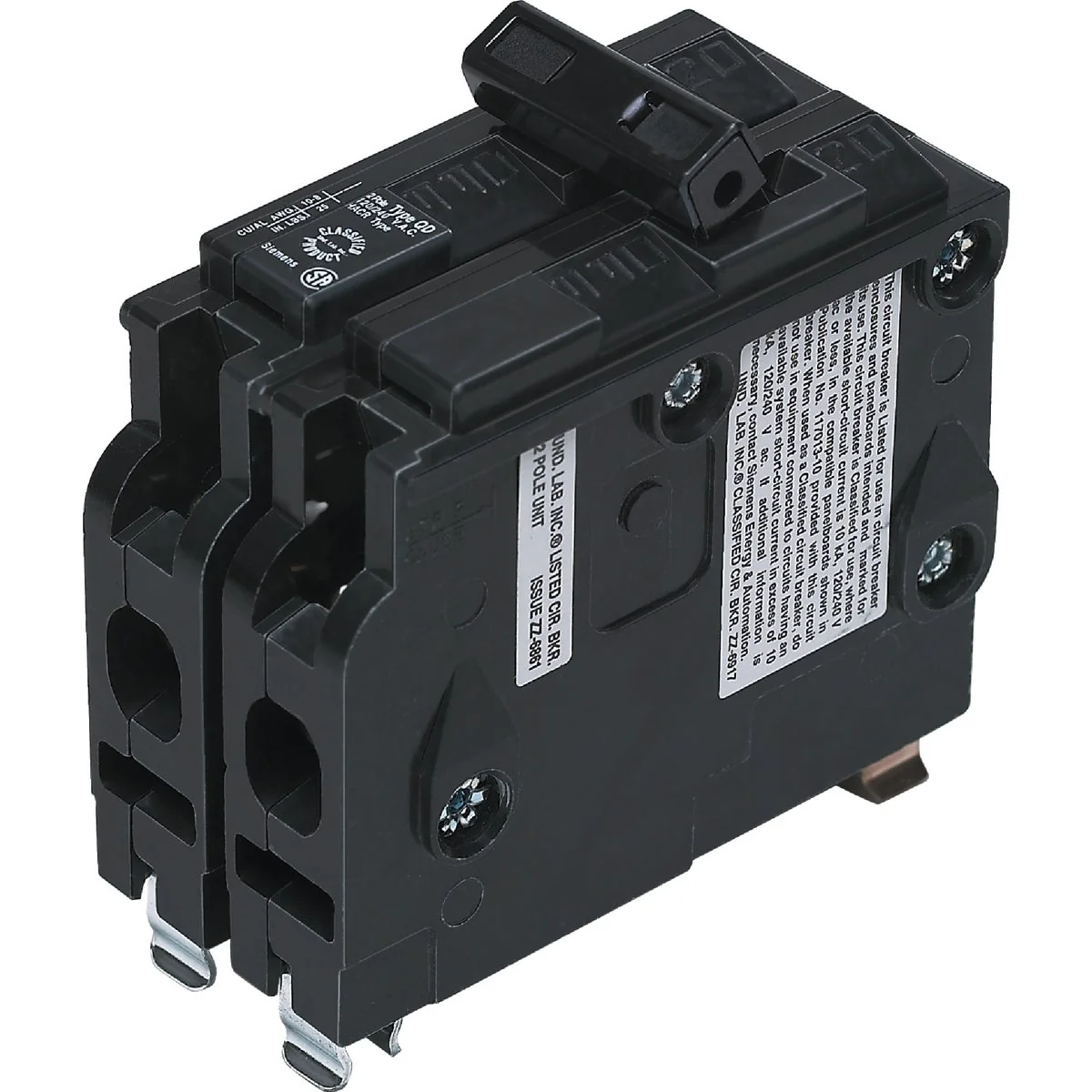 Practical Connecticut Electric 20A Double-Pole Standard Trip Packaged Circuit Breaker For Square D Elite