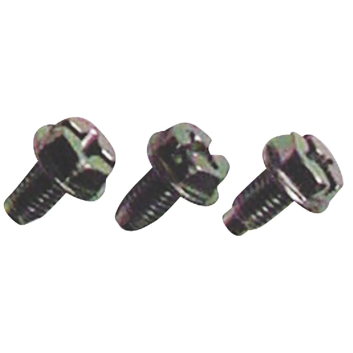 Dependable Gardner Bender Round Washer Green Grounding Screw 12-Pack Crafted