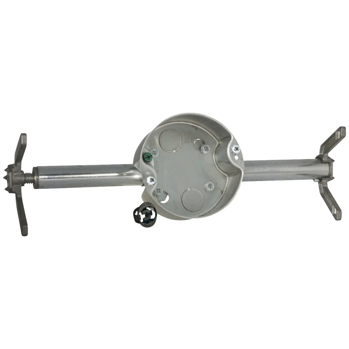 High-Grade Raco RETRO-BRACE Bracket Mount Retrofit 1-1 2 In. D. Ceiling Fan Box Functional