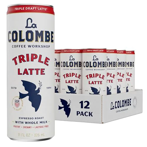 Verified Coffee Triple Draft Latte 132 Fl Oz Long-Lasting