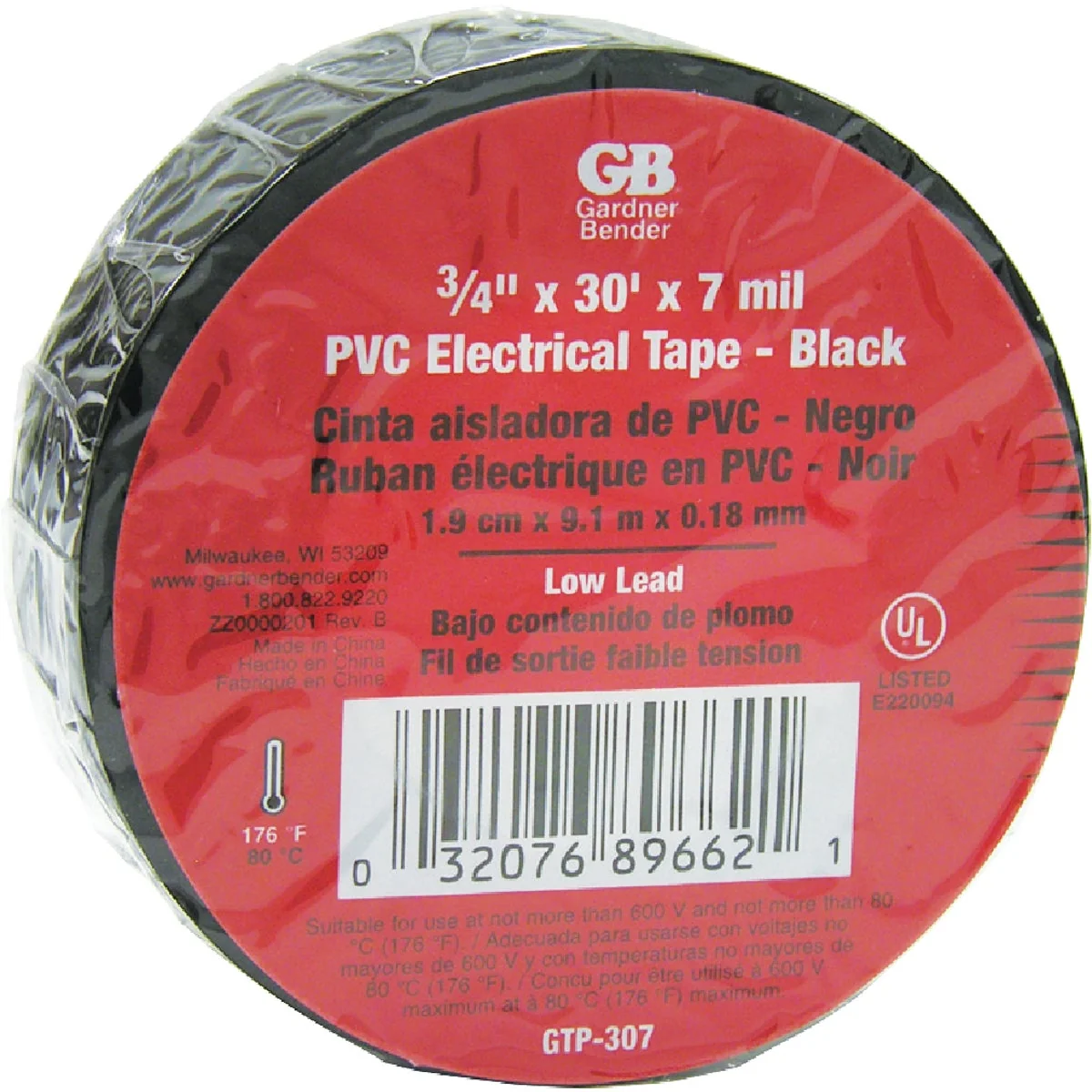 Exclusive Gardner Bender General Purpose 3 4 In. x 30 Ft. Electrical Tape Flexible