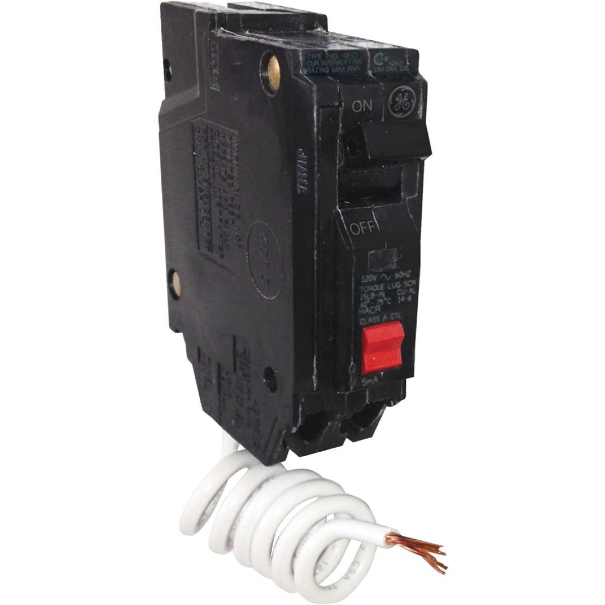 Consistent GE THQL 30A Single-Pole GFCI Breaker Prestigious