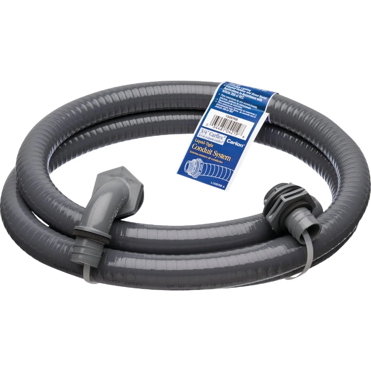 World-Class Carlon 1 2 In. x 6 Ft. Carflex Non-Metallic Conduit Kit Certified