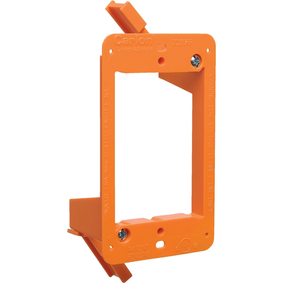 Traditional Carlon 1-Gang 2-1 4 In. x 3-1 4 In. Low Voltage Box Advanced