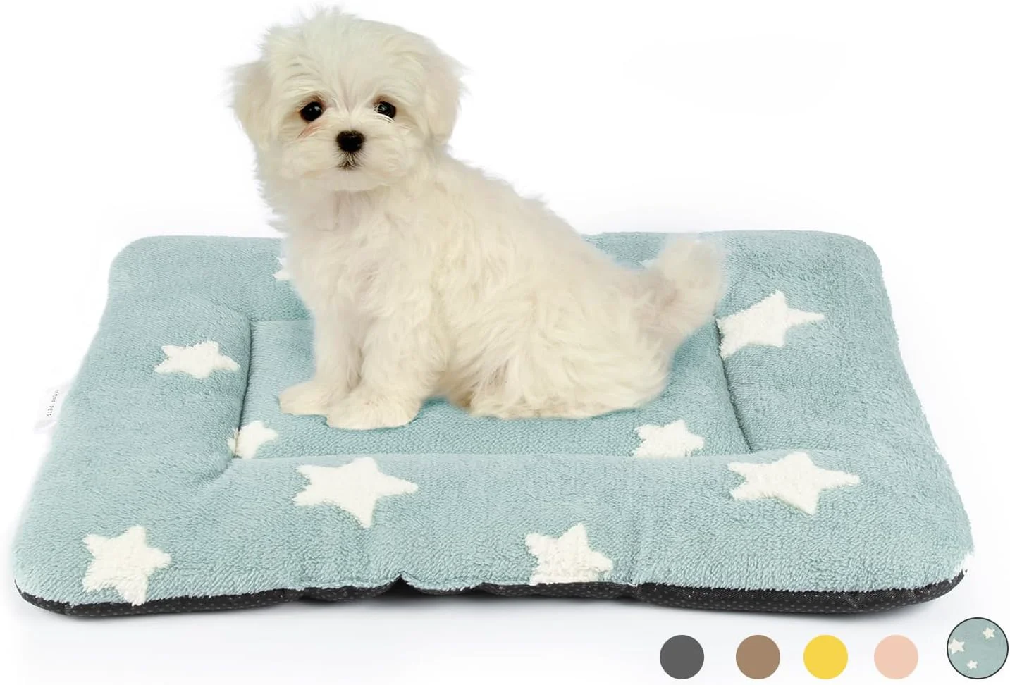 Safe Mora Pets Dog Crate Pad Kennel Bed Crate Mat for Small Dogs Modern