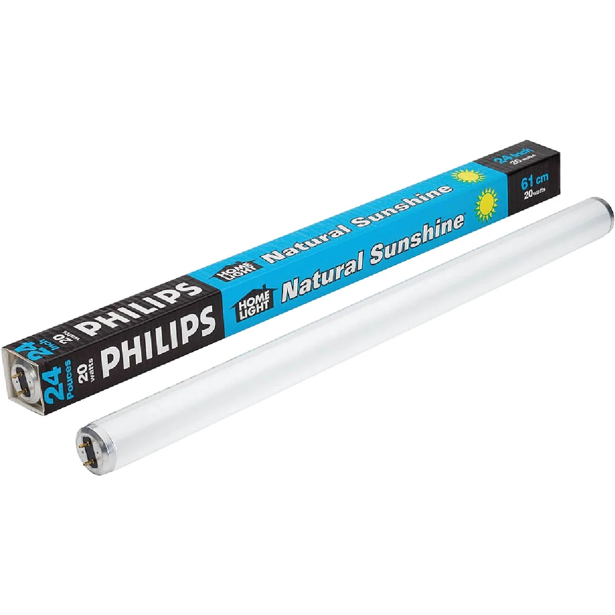 Optimized Philips ALTO 20W 24 In. Daylight T12 Medium Bi-Pin Fluorescent Tube Light Bulb Premium Material