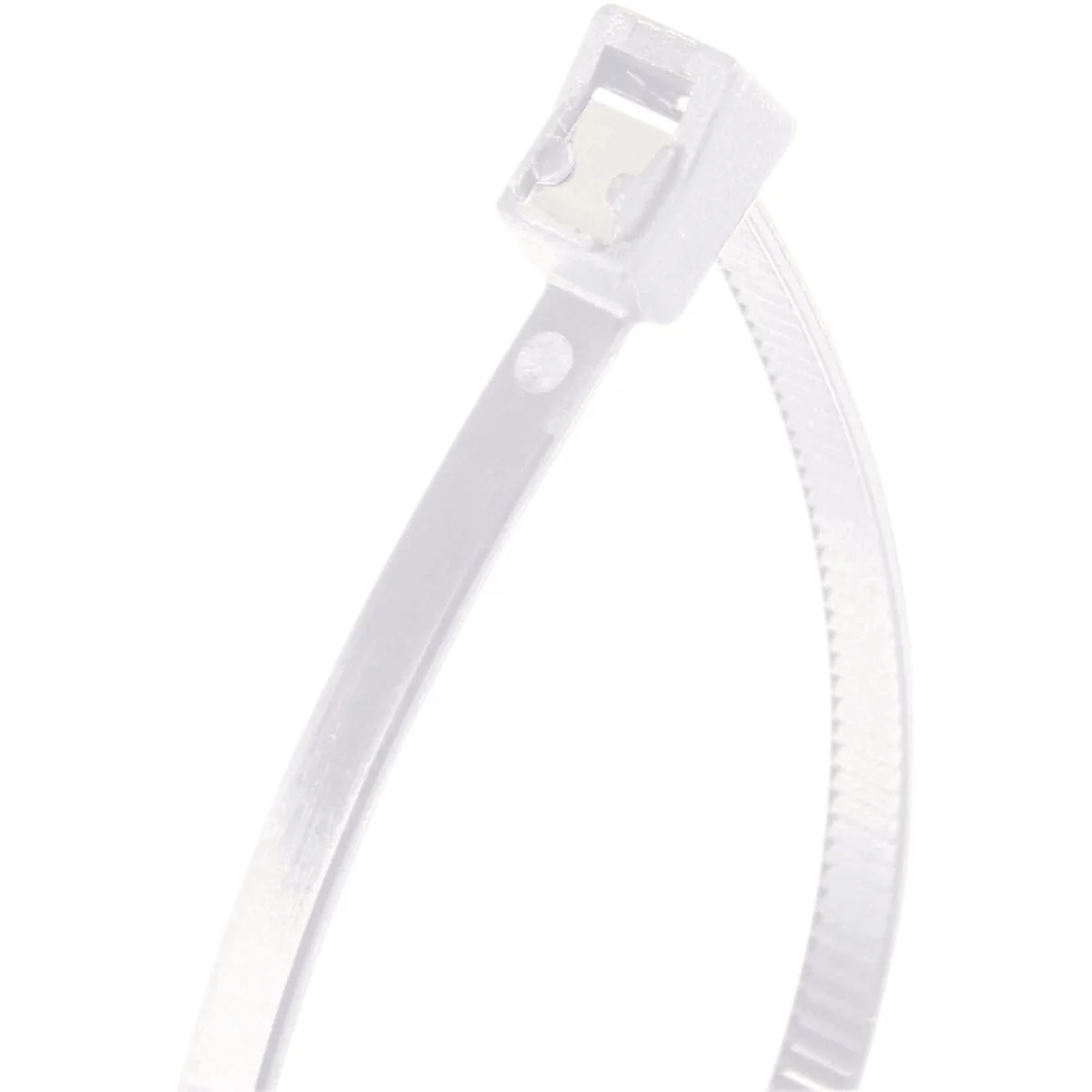 Fashionable Gardner Bender Cutting Edge 11 In. x 0.169 In. Natural Nylon Self-Cutting Cable Tie 50-Pack Solid