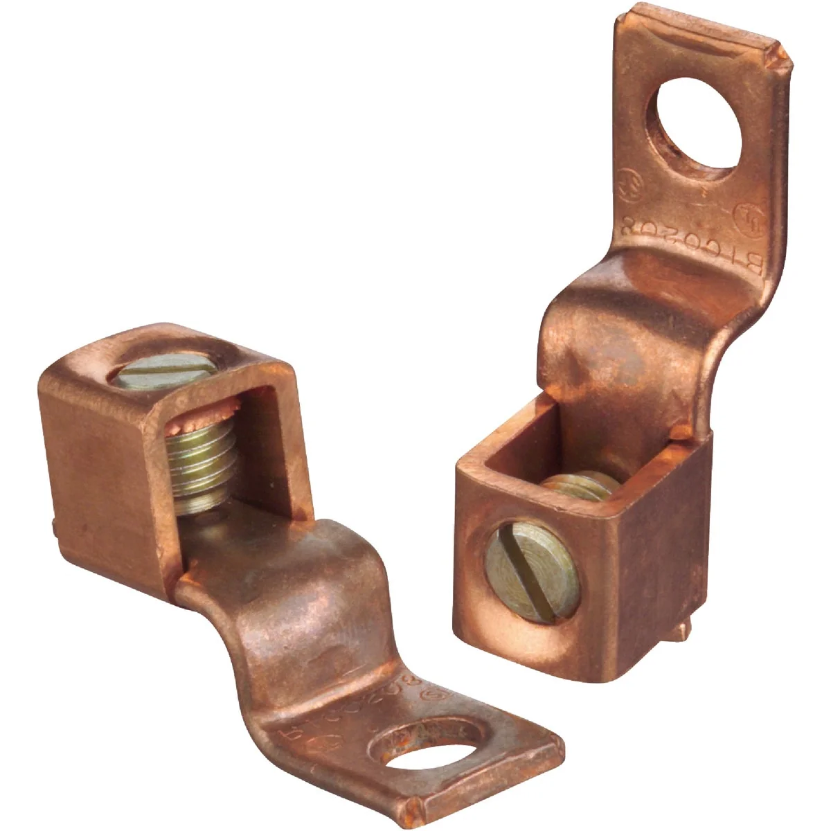 Professional Blackburn 8 STR thru 2 STR Copper Lug Terminal 10-Pack Fast