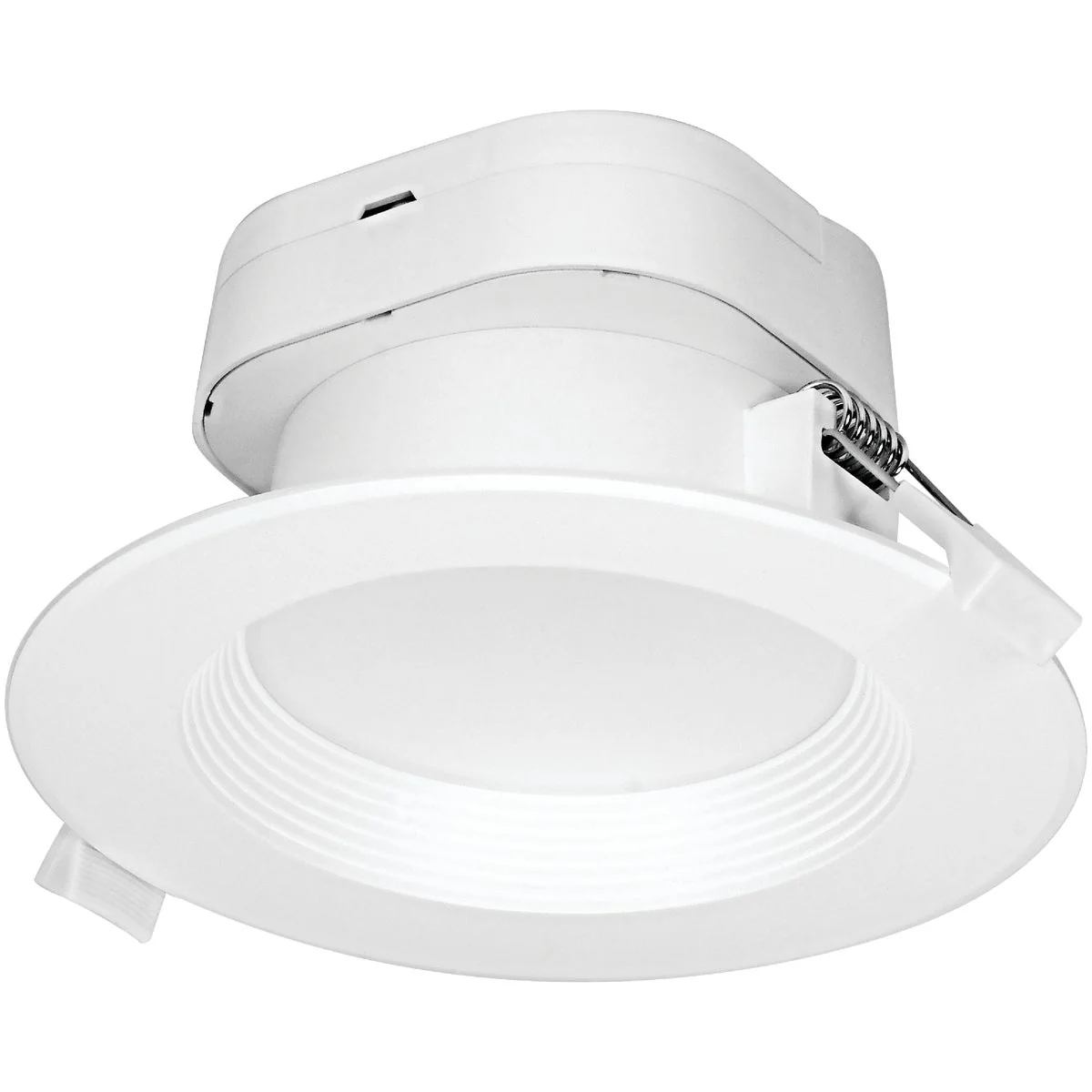 Enhanced Satco 4 In. Direct Wired IC Rated White 3000K LED Recessed Light Kit Expertly Made