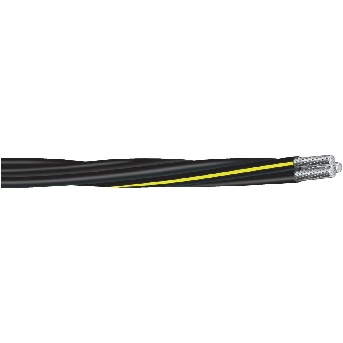 Lightweight Southwire 500 Ft. 4 0-4 0-2 0 AWG 3-Conductor Underground Service Entrance Cable Electrical Wire Long-Lasting