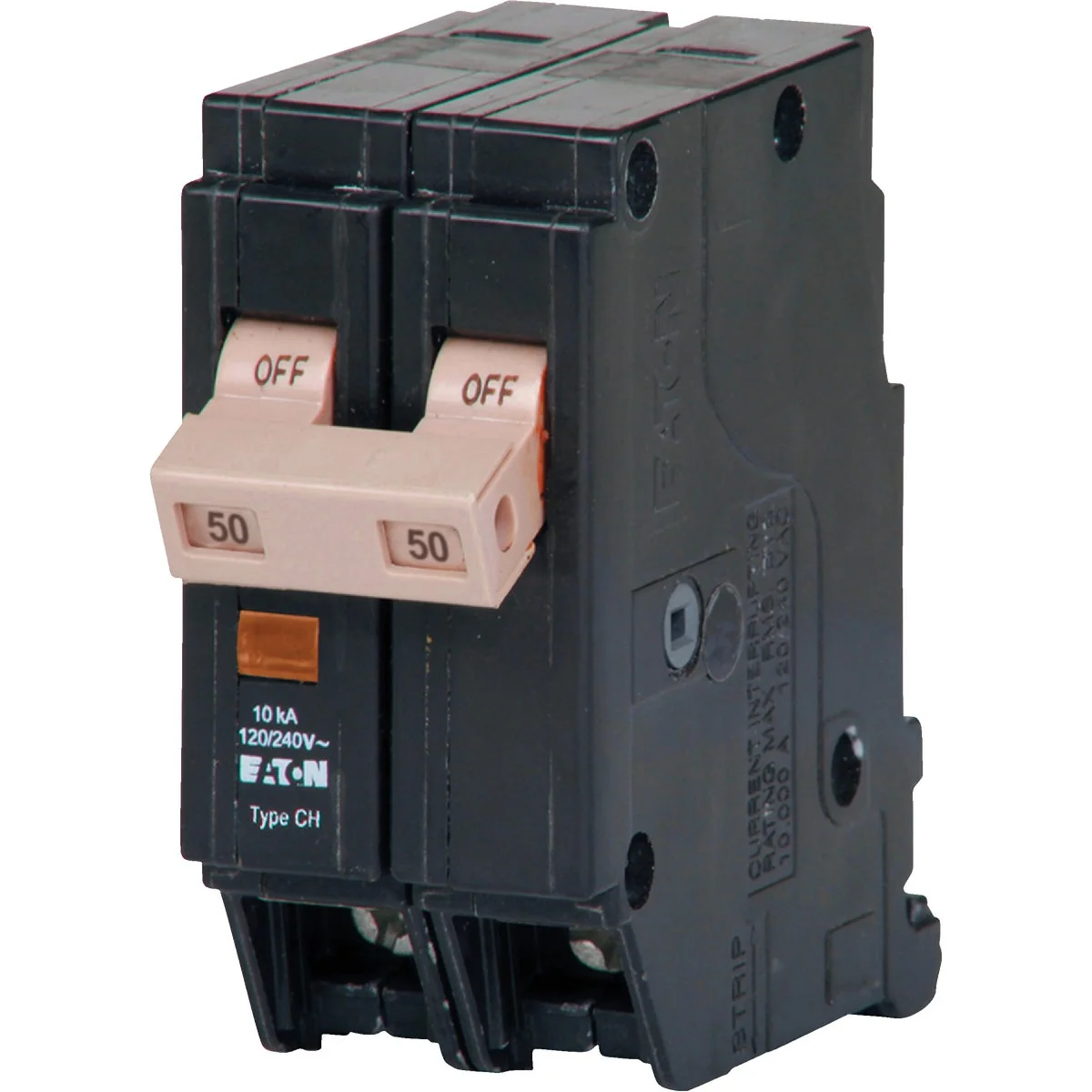 High-Performance Eaton CHF 50A Double-Pole Standard Trip Circuit Breaker Efficient