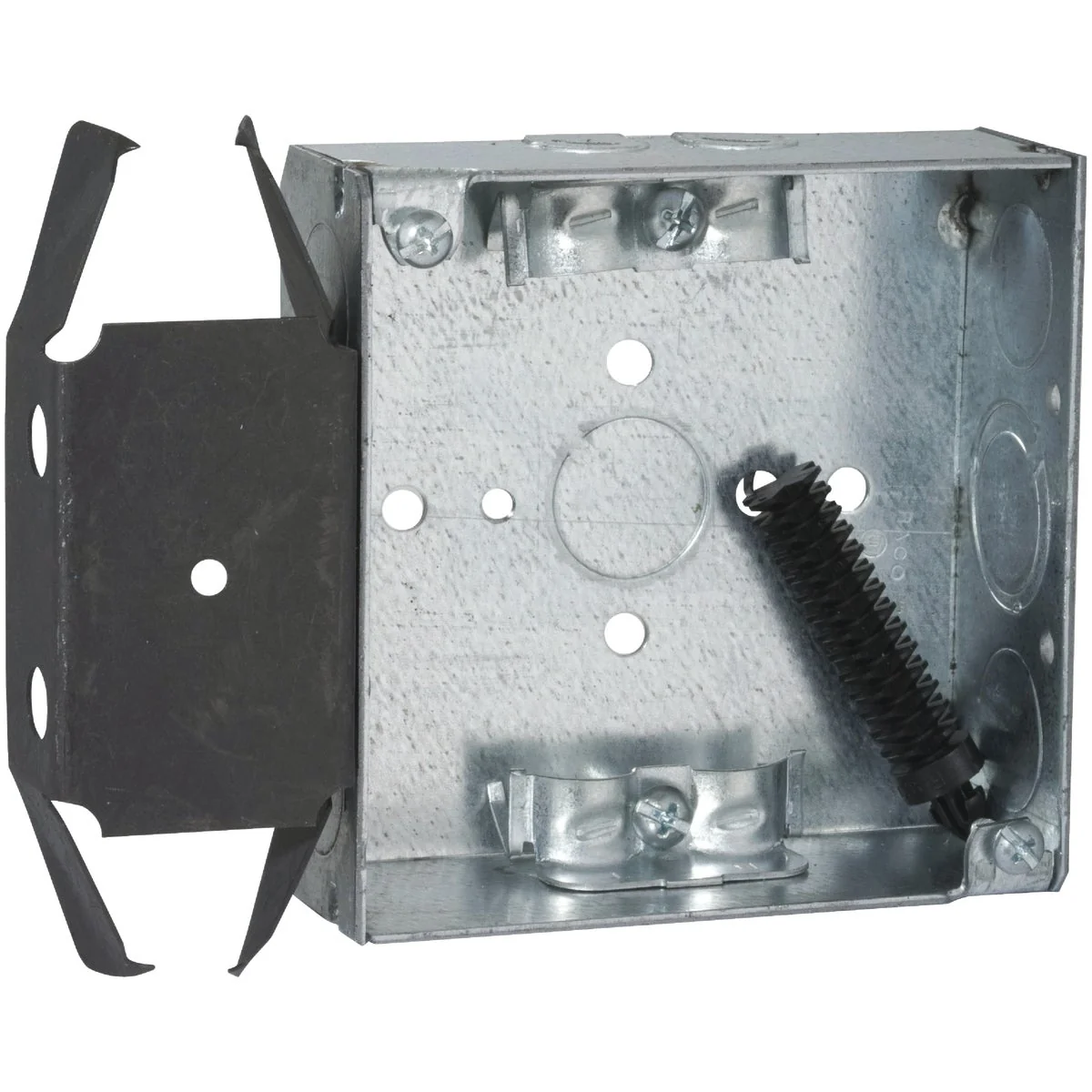 High-Quality Raco BOX-LOC Bracket Mount 4 in. x 4 In. Welded Steel Square Box Selected