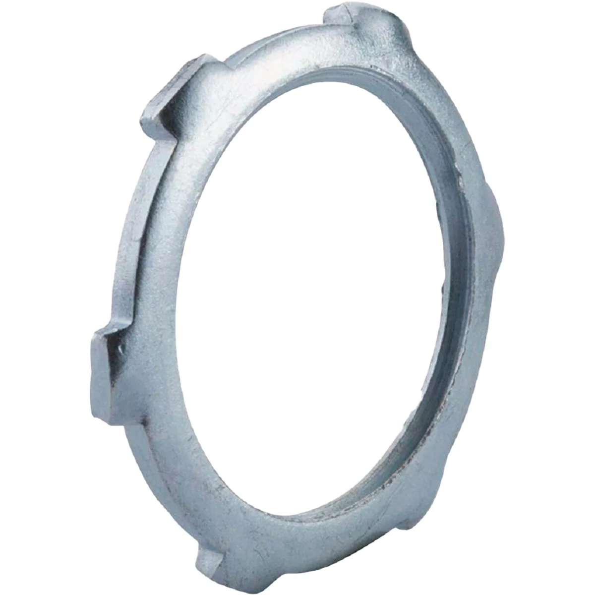 Outstanding Halex 1-1 4 In. Rigid IMC Steel Reversible Conduit Locknut 2-Pack Fine