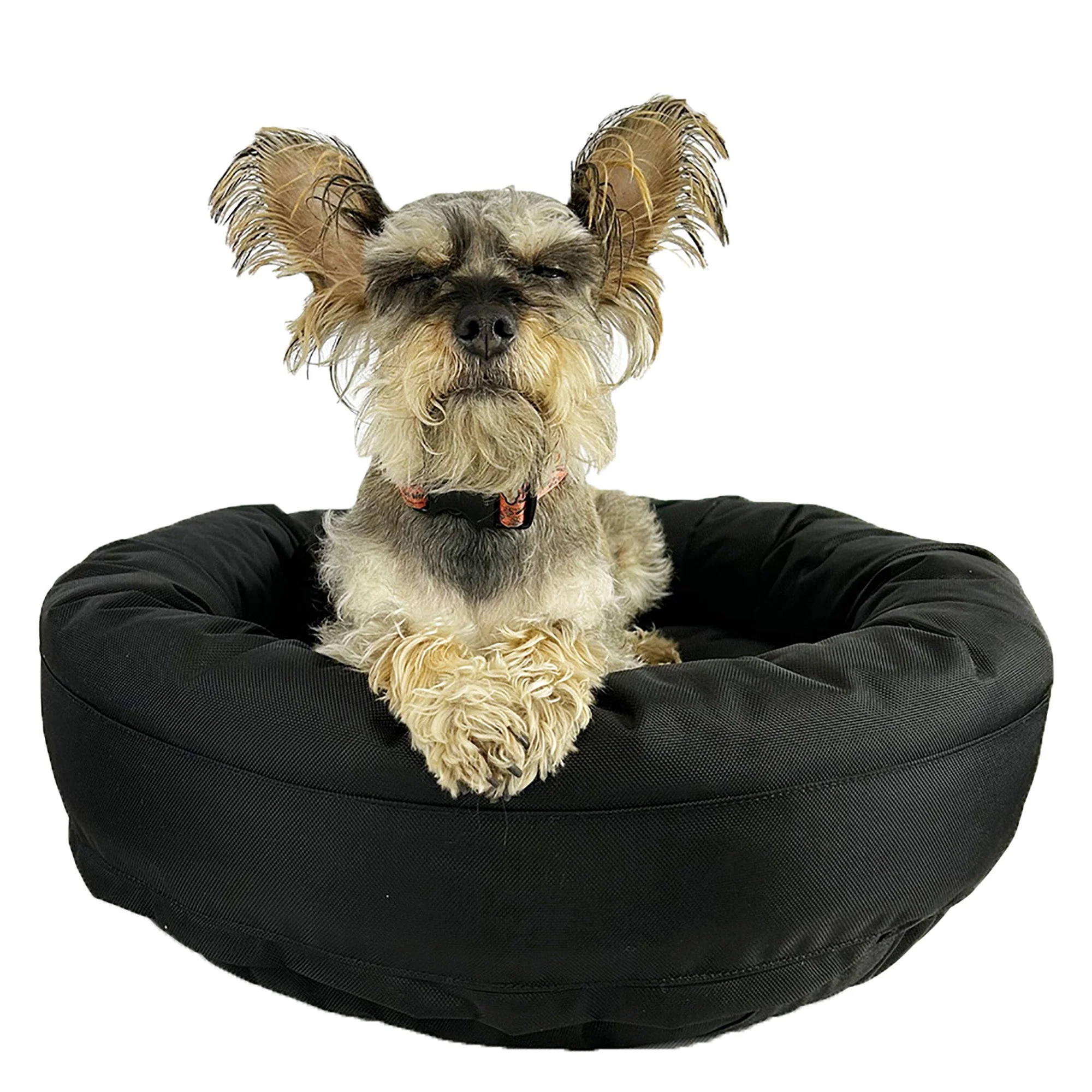Unique Dog Bed - Round Bolstered Armor ™ Detailed