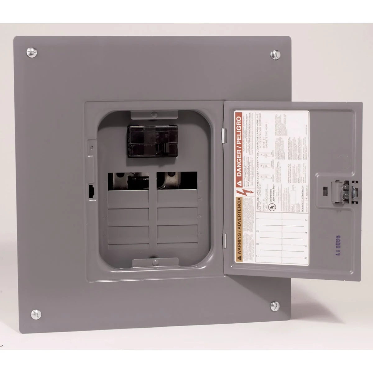 Minimalist Square D Homeline 100A 8-Space 16-Circuit Indoor Main Breaker Plug-on Neutral Load Center Quality