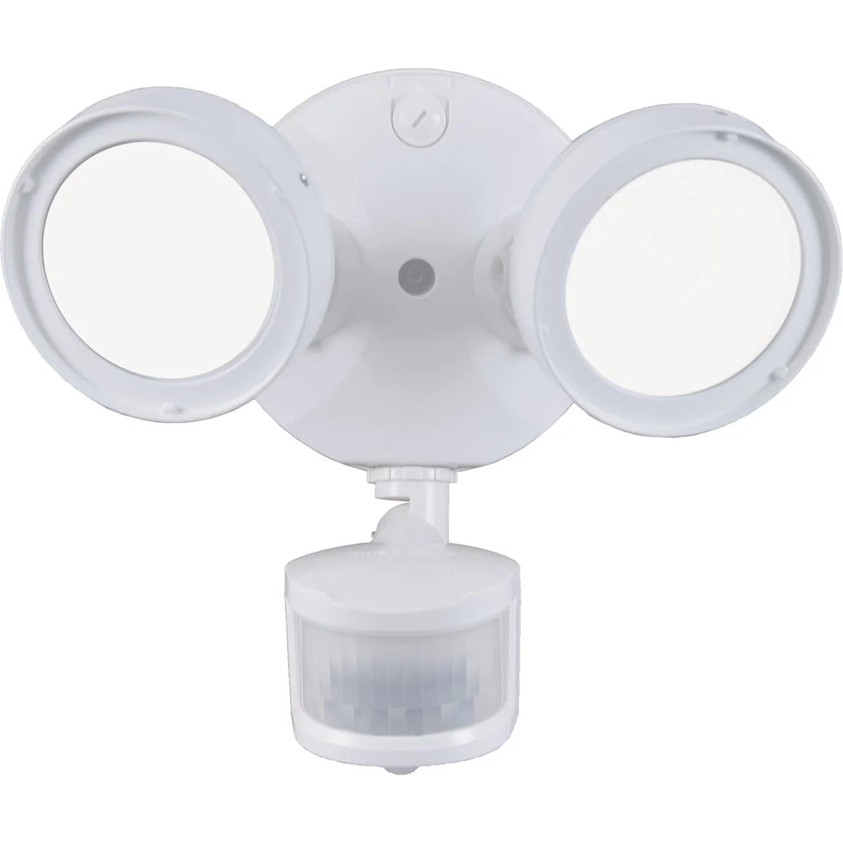 Efficient Halo Lumen Selectable White Motion Activated LED Floodlight Fixture Modern