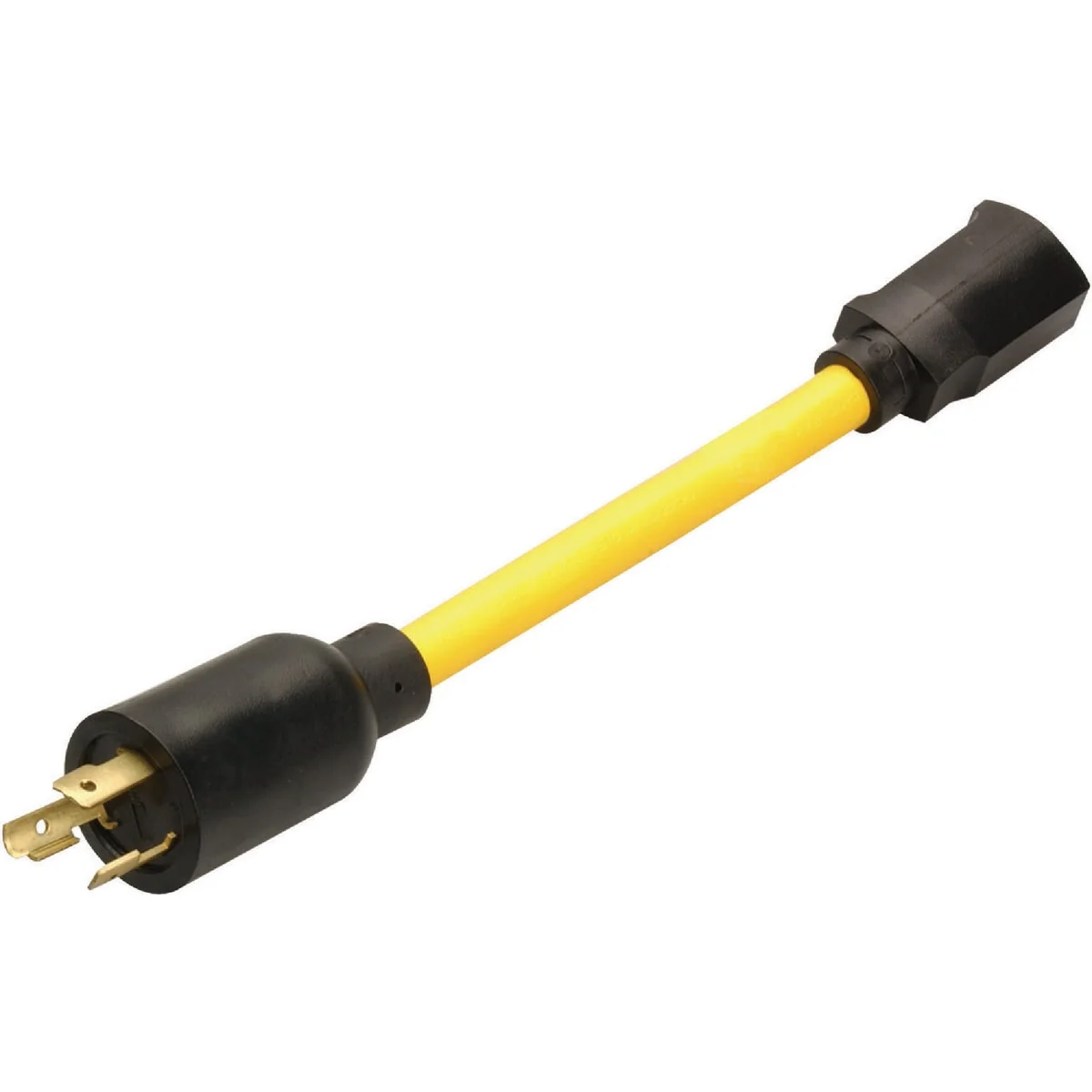 Practical Coleman Cable 9 In. 15A 600V Twist Lock Adapter Cord Expertly Made