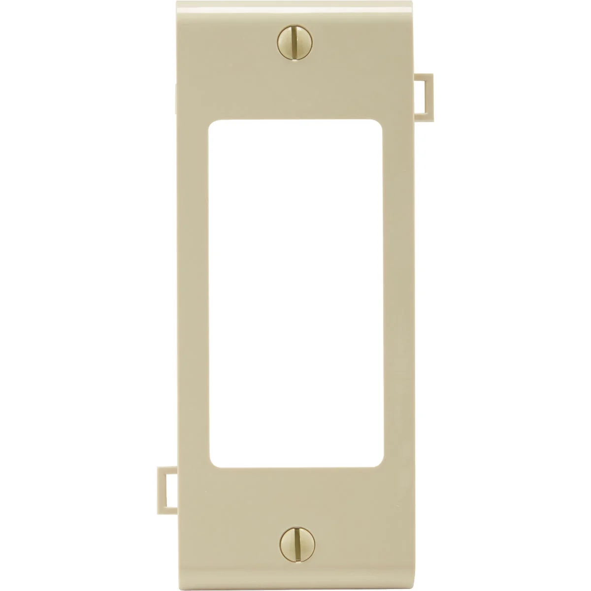 Green Leviton 1-Gang Plastic Sectional Rocker Decorator Wall Plate Center Panel Ivory Authentic