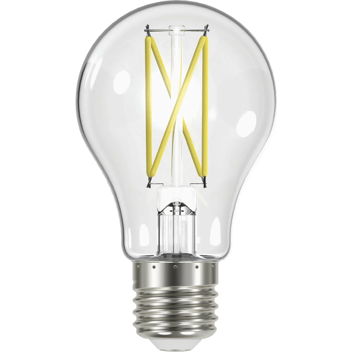 Convenient Satco 60W Equivalent Warm White A19 Medium Dimmable Traditional LED Light Bulb High-End