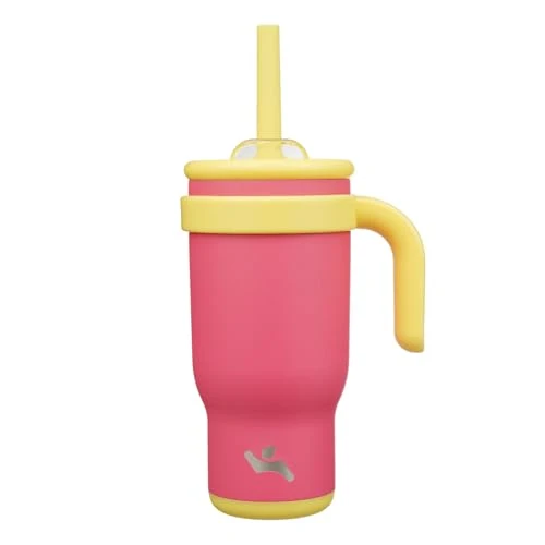 Certified 18 oz Tumbler with Handle and Straw Professional