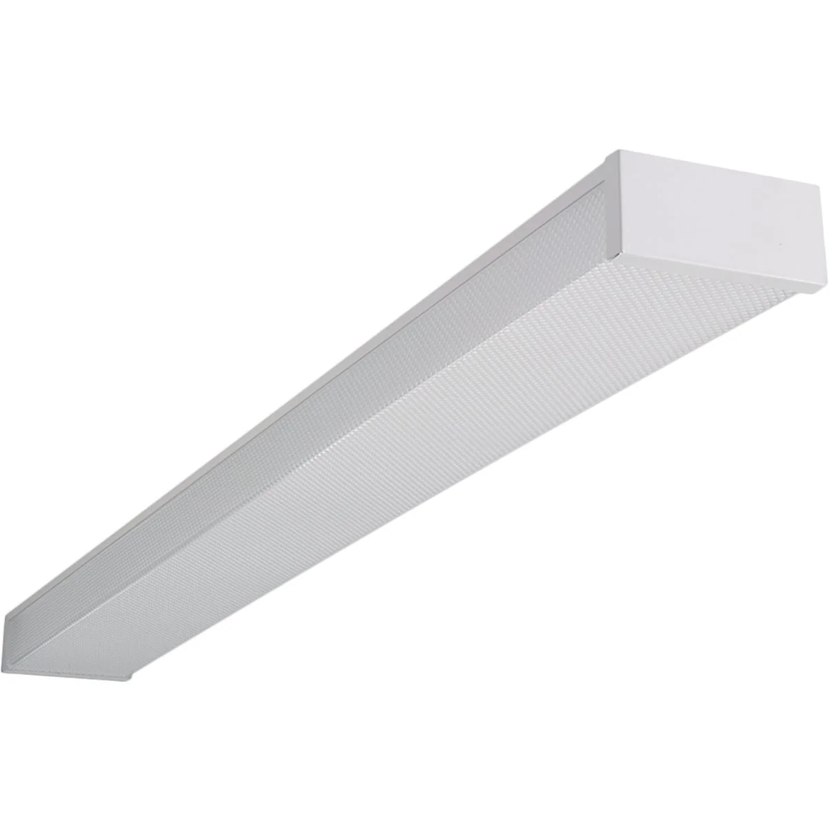 Crafted Metalux 4 Ft. LED Wraparound Ceileing Light Fixture 3600 Lm. Artisan