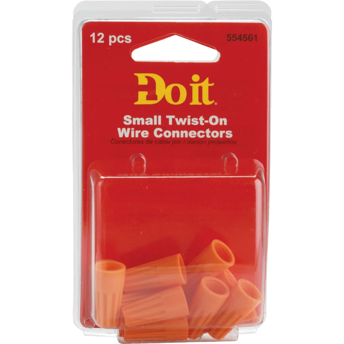 Relaxed Do it Small Orange 22 AWG to 14 AWG Wire Connector 12-Pack Easy-to-Use