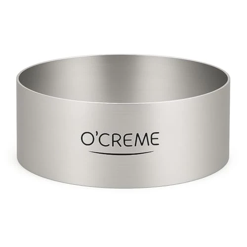 Original Stainless Steel Cake Ring Mold for Baking 7x3 Inch Elegant