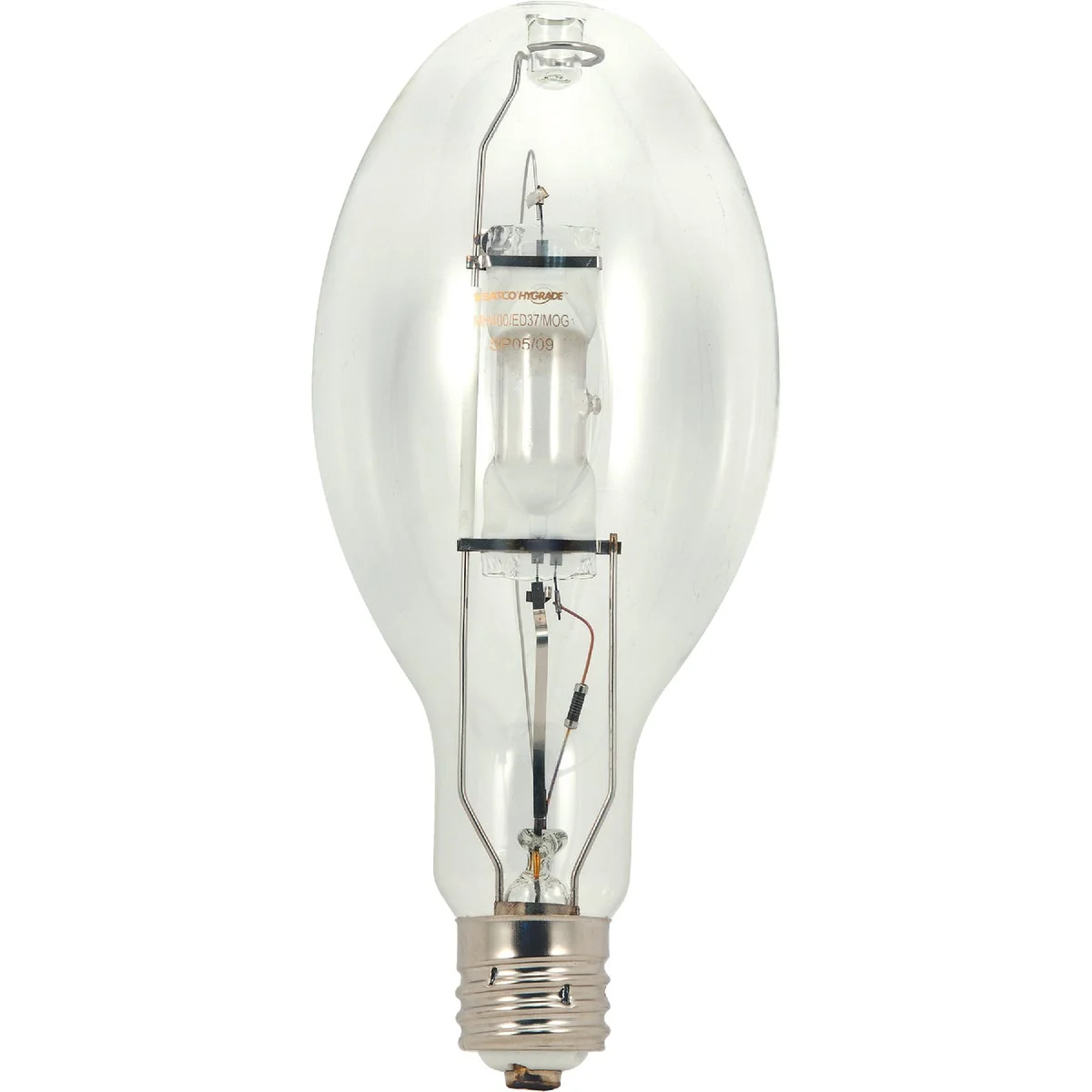 Official Satco 250W Clear ED28 Mogul Screw Metal Halide High-Intensity Light Bulb Dependable