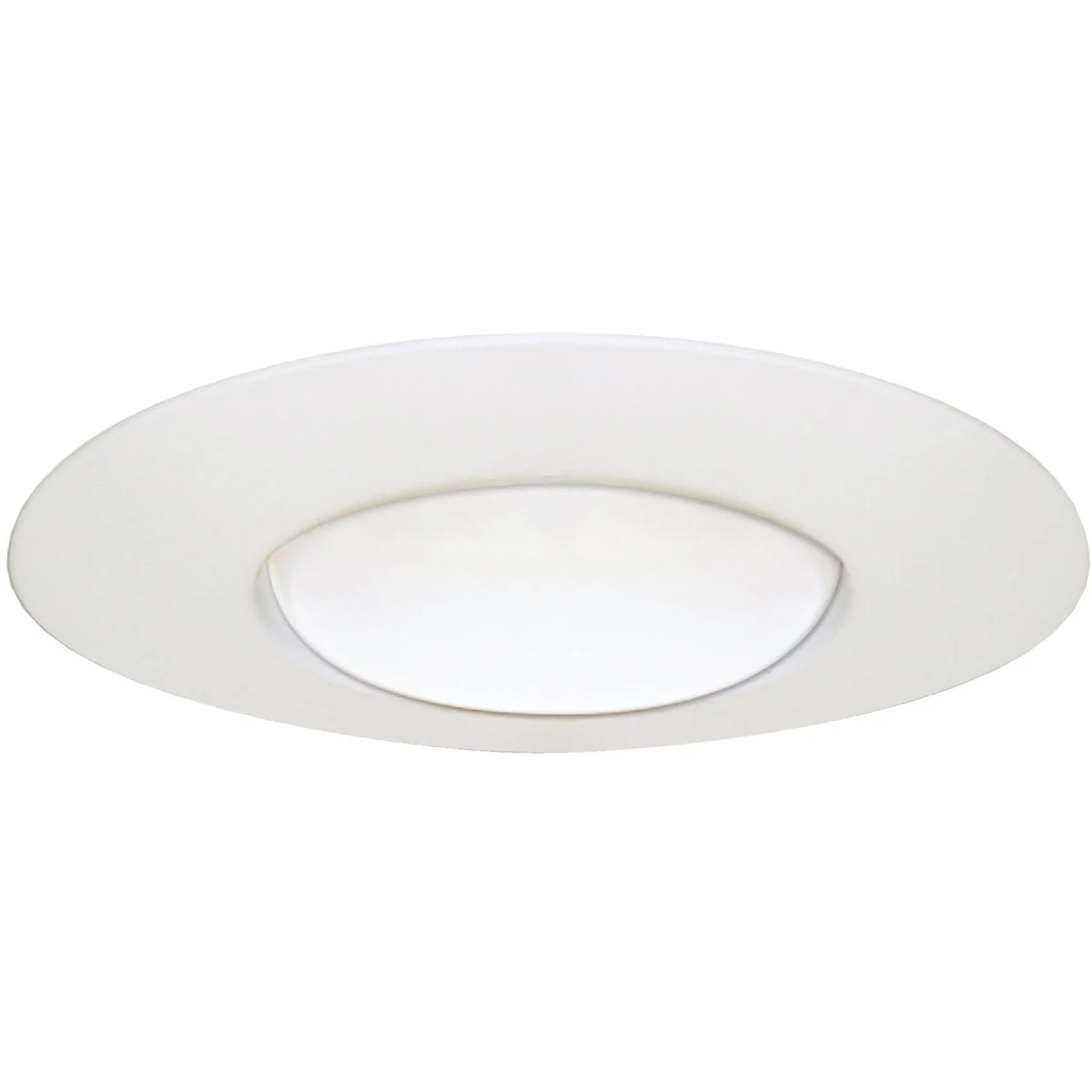 Excellent Halo 6 In. White Open Recessed Fixture Trim Authentic