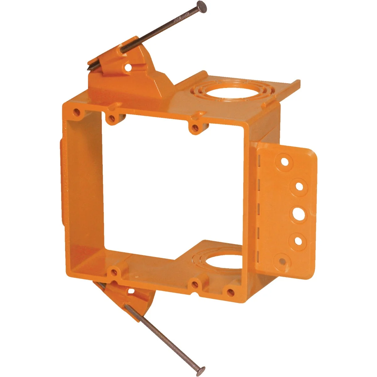 Solid Carlon 2-Gang 5-1 3 In. x 3-4 5 In. Low Voltage Box Safe