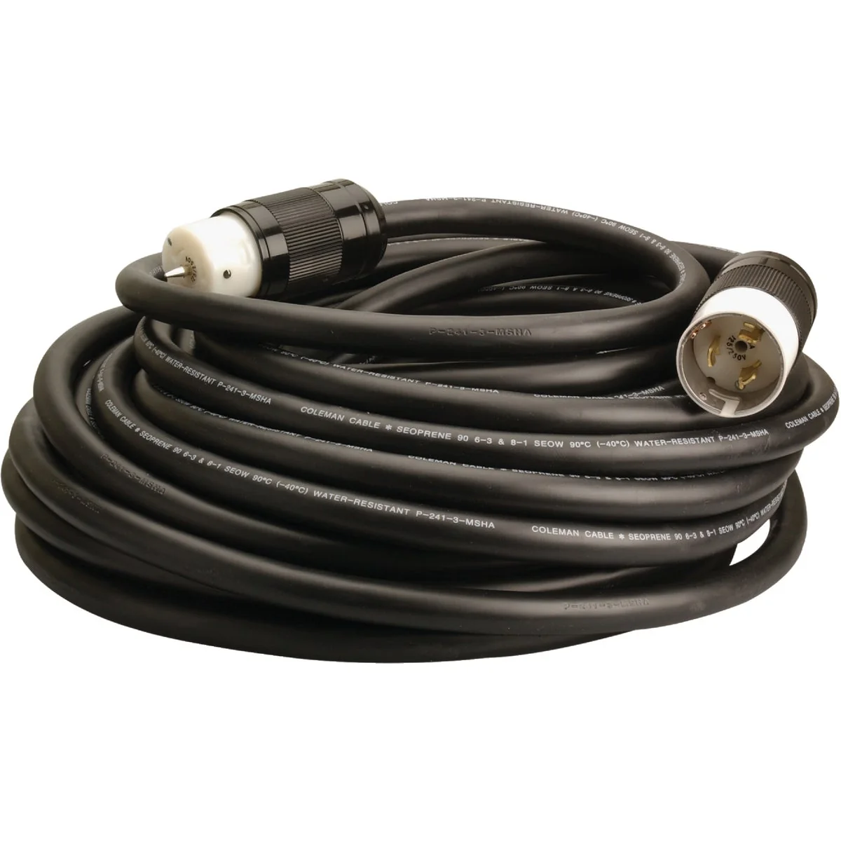 Solid Southwire 25 Ft. 6 3-8 1 SEOW Extension Cord California-Style Sustainable