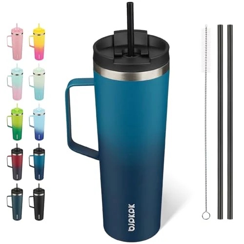 Crafted 30oz Insulated Tumbler with Handle High-Performance