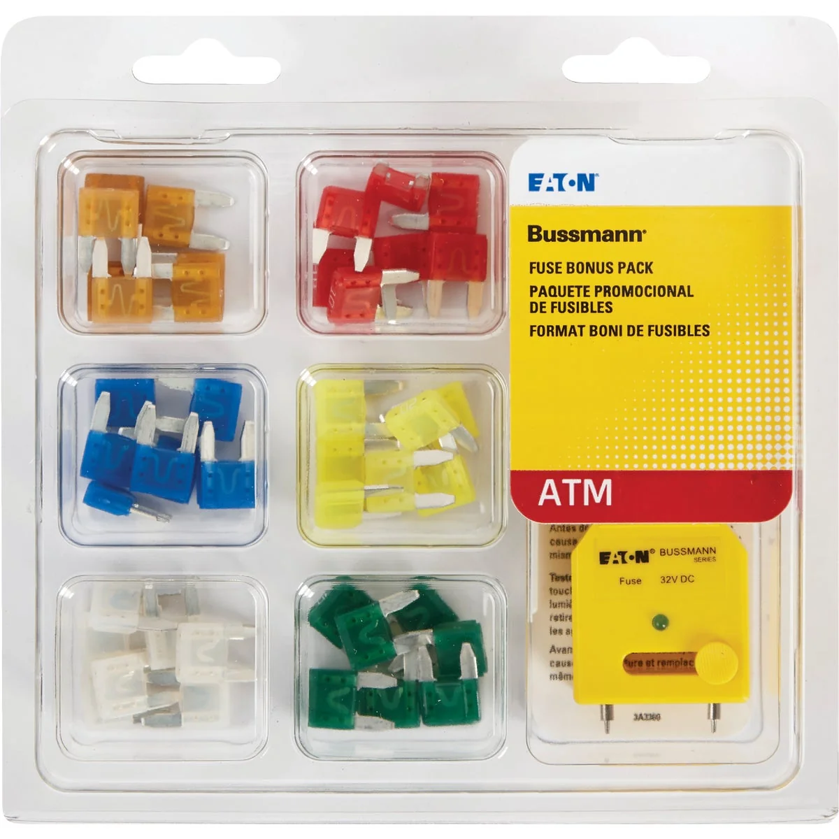Authentic Bussmann ATM Blade Fuse Assortment Effective