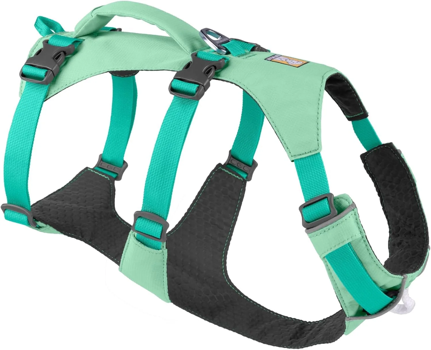 Solid Ruffwear Flagline Dog Harness – Lightweight Reflective No-Pull Harness in Sage Green Large X-Large Elite