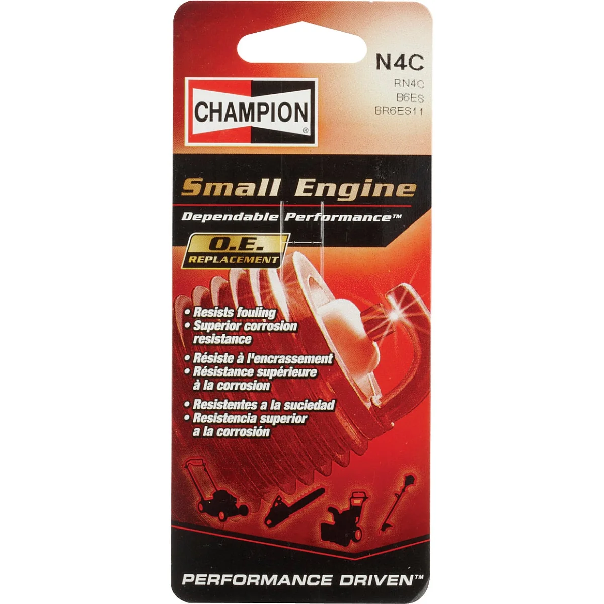 Sophisticated Champion N4C Copper Plus Small Engine Spark Plug Soft