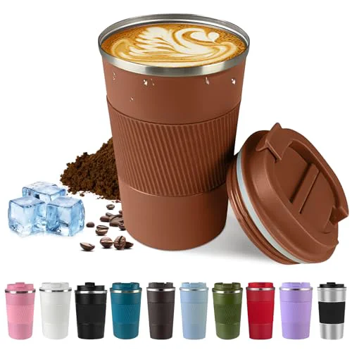 High-Performance Vacuum Insulated Stainless Steel Travel Coffee Mug Refined