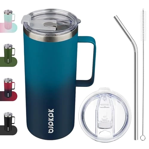 High-Performance 32oz Insulated Coffee Mug with Handle Stylish