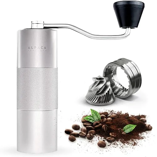 Pure Premium Manual Coffee Grinder for Espresso Reliable