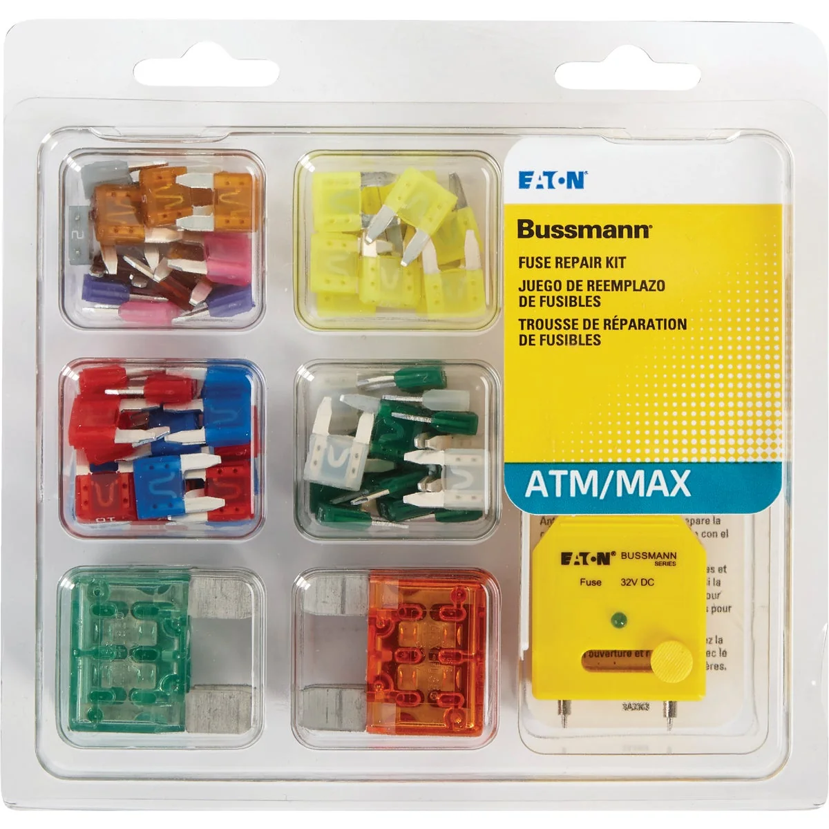 Crafted Bussmann ATM MAX FT Blade Fuse Assortment 64-Piece Quality